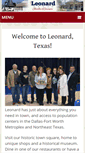 Mobile Screenshot of leonardchamber.com